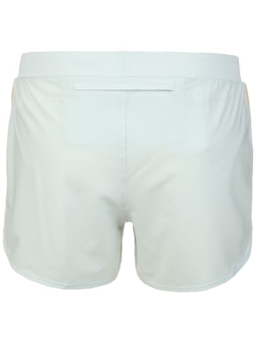 Under Armour Laufshorts Fly By Elite 3 in hellgrün / orange