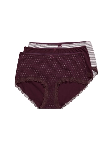 Ulla Popken Panty in traubenrot