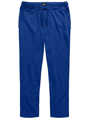 Men Plus Lange Sweathose in kobaltblau