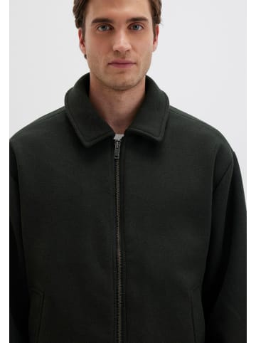 Mavi Jeans Vielseitige stylische Jacke mit Reißverschluss und Kragen. in Dunkelgrau