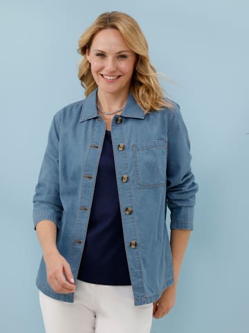 Sieh an! Jeans-Jacke in blue-bleached