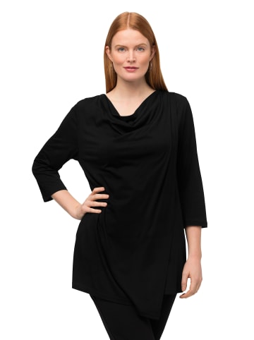 Ulla Popken Shirt in schwarz