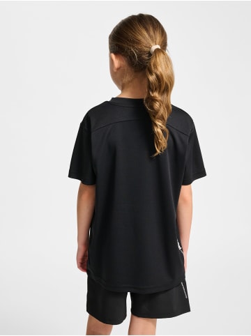 Hummel T-Shirt Hmljr Pulse Kinder in BLACK