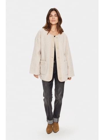SAINT TROPEZ Jacke InleySZ Lockere Passform in Feather Gray