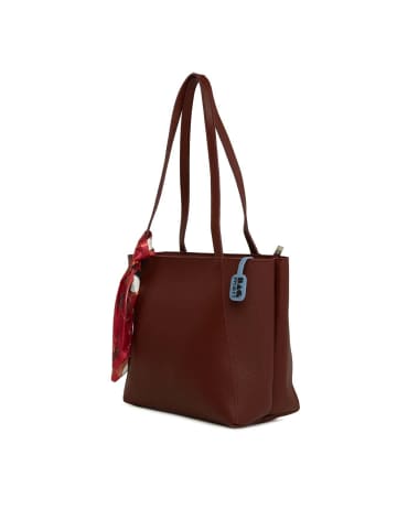 BAGmori Shopper-Tasche in Bordeaux