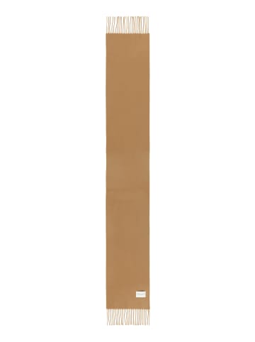 Marc O'Polo Schal mit Fransen in pure sand