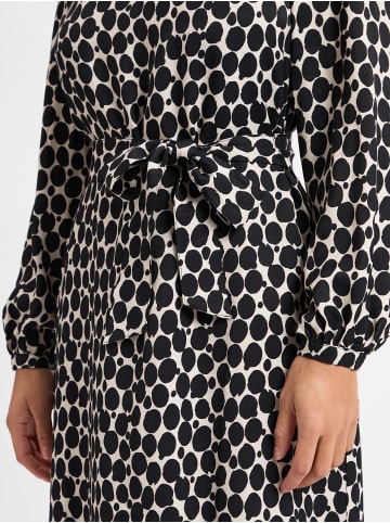 More & More Kleid in schwarz ecru - 0001