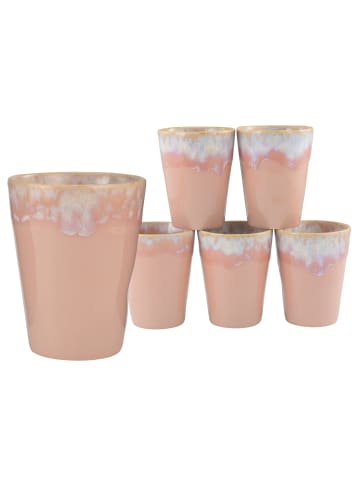 CreaTable Becherset, Grespresso 360 ml in Rosé