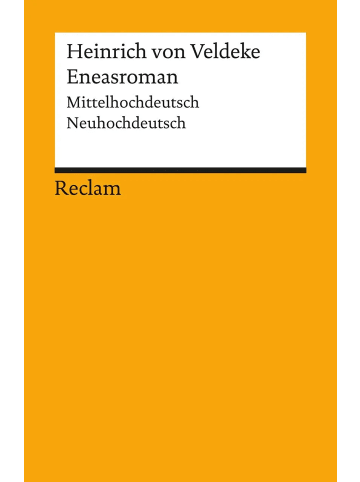 Reclam Verlag Eneasroman | Mittelhochdeutsch / Neuhochdeutsch