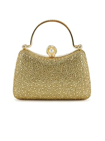 Harpa Clutch ORALEI in twilight gold