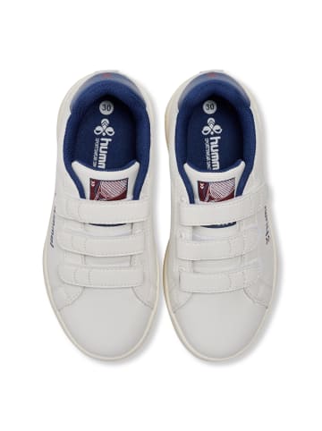 Hummel Hummel Klettverschluss Sneaker Match Point Lebensstil Kinder in WHITE/NAVY/RED