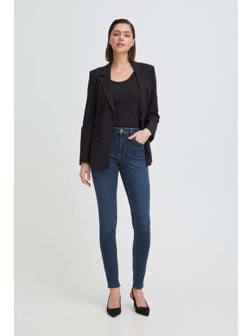Pulz Jeans PZEMMELINA skinny fit in Dark Blue Denim