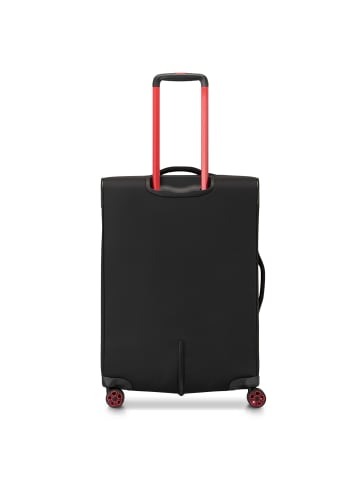 Roncato Move 4 Rollen Kofferset 3-teilig mit Dehnfalte in nero fumo