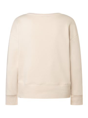 More & More softes Sweatshirt "Cat-Print" in powder creme