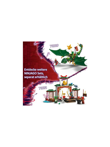 LEGO Bausteineset Ninjago Lloyds grüner Walddrache, ab 6 Jahre