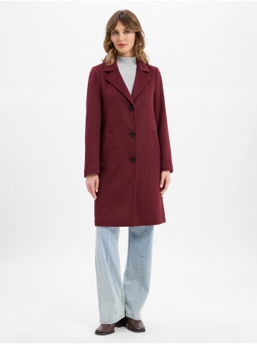 s.Oliver Mantel in bordeaux