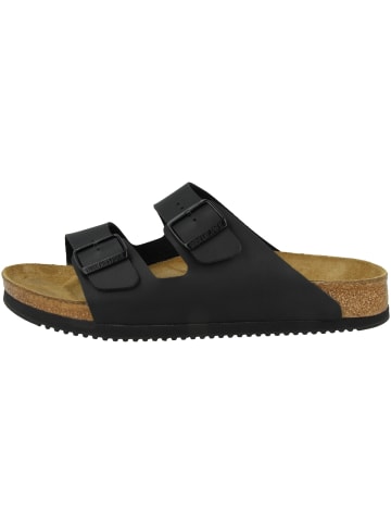 Birkenstock Pantolette Arizona SL Birko-Flor schmal in schwarz