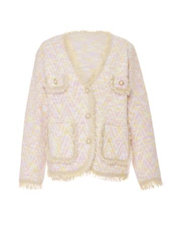 NALLY Damen Strickjacke in Flieder