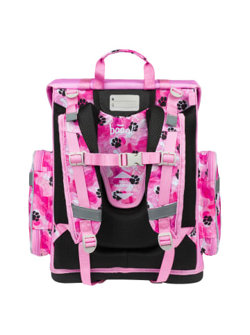BAAGL Schulranzen Ergo in Rosa Pfötchen - 27x39x17cm