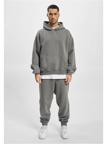 DEF Sweat & Fleece - Hoody in anthracite washed
