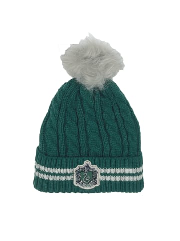 Harry Potter Harry Potter Winter-Mütze Bommel-Mütze in Grün