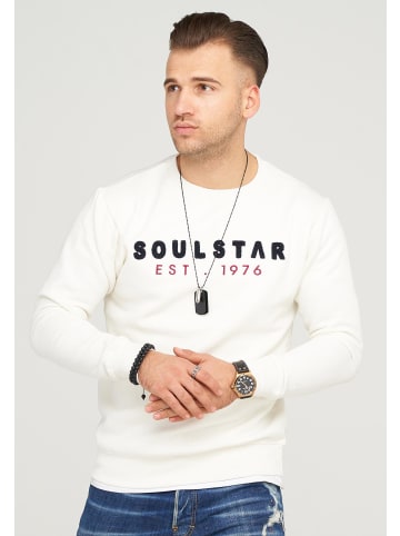 SOULSTAR Sweatshirt SYDNEY in Ecru