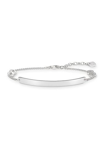 Thomas Sabo Armband "Infinity Diamanten D_LBA0001-725-14-L19v" in Silber