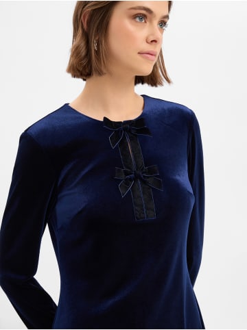 Marie Lund Kleid in marine - 0002