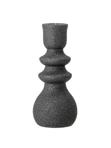 Bloomingville Kerzenhalter EMIE Schwarz Keramik 19x8 cm
