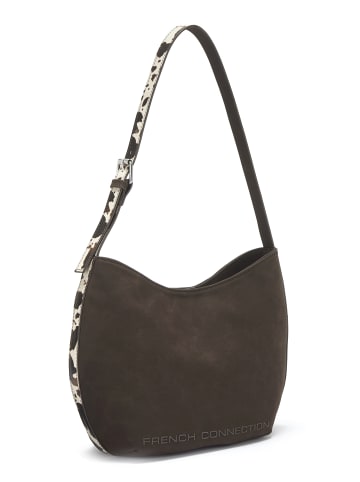 French Connection Schultertasche in braun