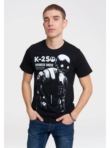 Logoshirt T-Shirt Star Wars - K-2SO in schwarz