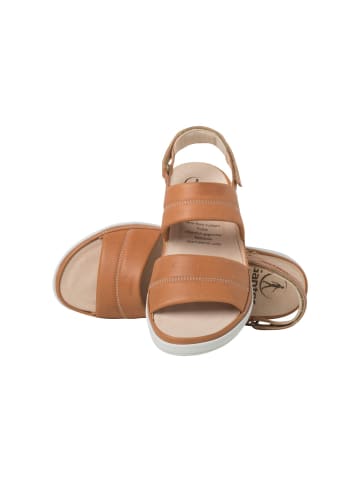 Ganter Plateau Sandalen für Damen in mittel-braun