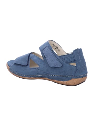 WALDLÄUFER Damen Sandaletten KARIN in Blau