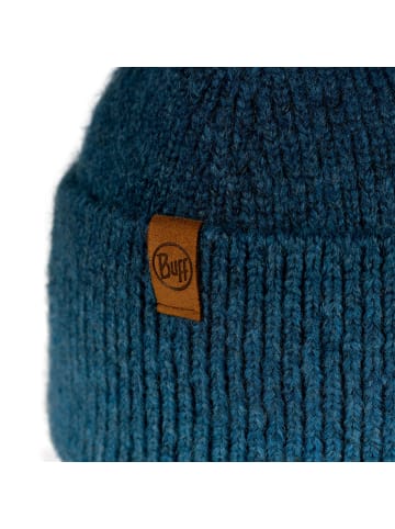 Buff Knitted Beanie Marin in Blau