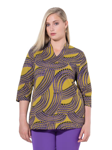 Ulla Popken Shirt in helles gelbgrün