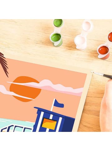 Ravensburger Malprodukte CreArt Adults Trend - Strandhaus CreArt Adults Trend Ab 12 Jahre in bunt