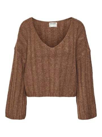 Vero Moda Strickpullover in Malt Ball