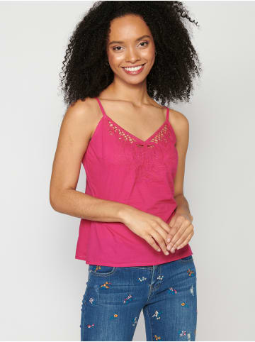 KOROSHI HOCHSOMMERBLUSEN in FUCSIA / FUCHSIA