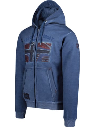 Geographical Norway Hoodie "Gotz Men 100 Eo +Bs" in Blau