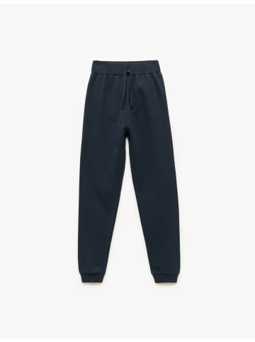 KOTON SWEAT BOTTOMS in Marineblau
