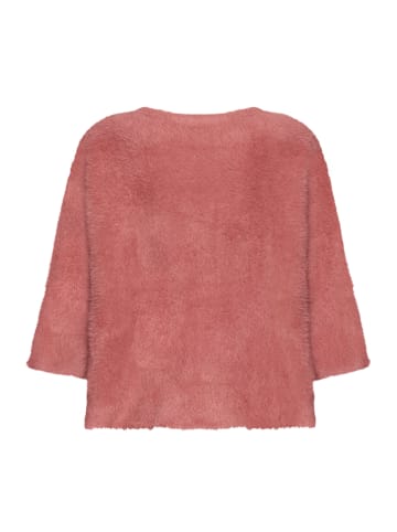 Betty Barclay Basic-Pullover mit U-Boot-Ausschnitt in Dusty Red