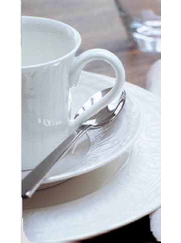 Villeroy & Boch 6er Set Kaffee- / Teetasse Cellini in Weiß 200 ml in weiß