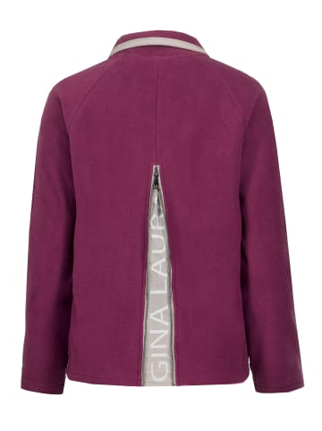 Gina Laura Sweatjacke in pflaume