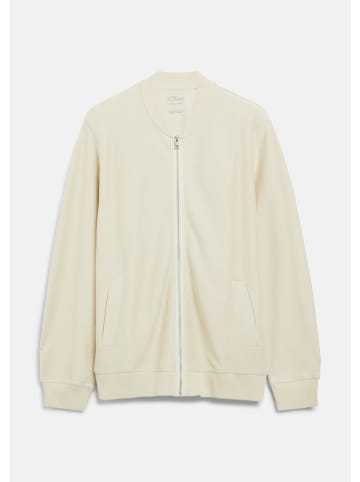 s.Oliver Sweatshirt Jacke in 9303_beige