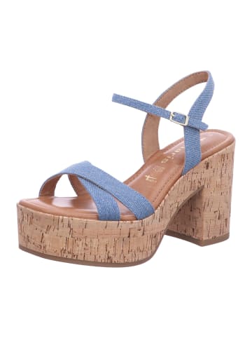 Tamaris Damen Sandaletten Da.-Sandalette in Blau