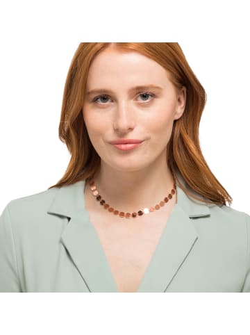 Steel_Art Halskette Damen Suri rose goldfarben in rosegoldfarben