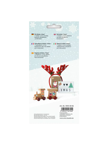URSUS Filz Sticker X-Mas - ab 3 Jahren