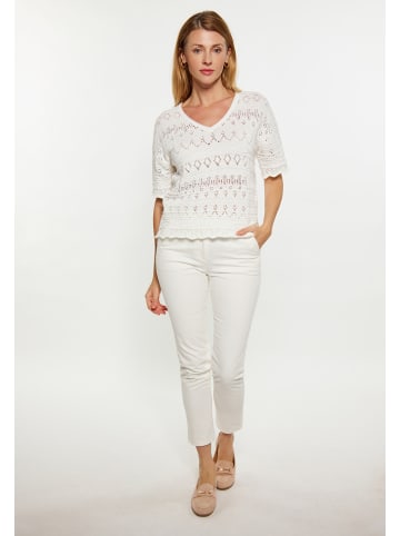 Albee Women Pullover in Wollweiss