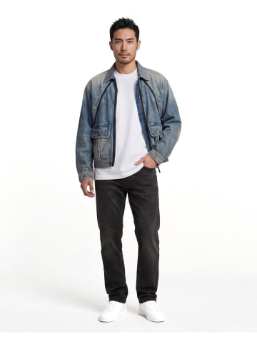 G-Star Raw Mosa Straight Jeans worn in black moon