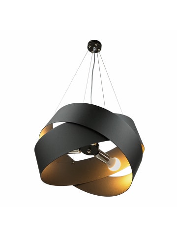 Licht-Erlebnisse Pendelleuchte (B)50 x (L)50 x (T)100 cm in Chrom SchwarzChrom Schwarz